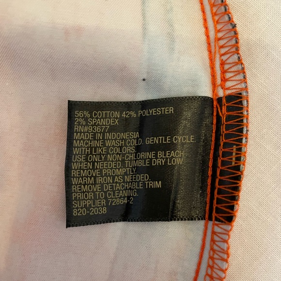 Pretty paint brush patterned skirt and Belt. Worthington Size 14 - Picture 10 of 11